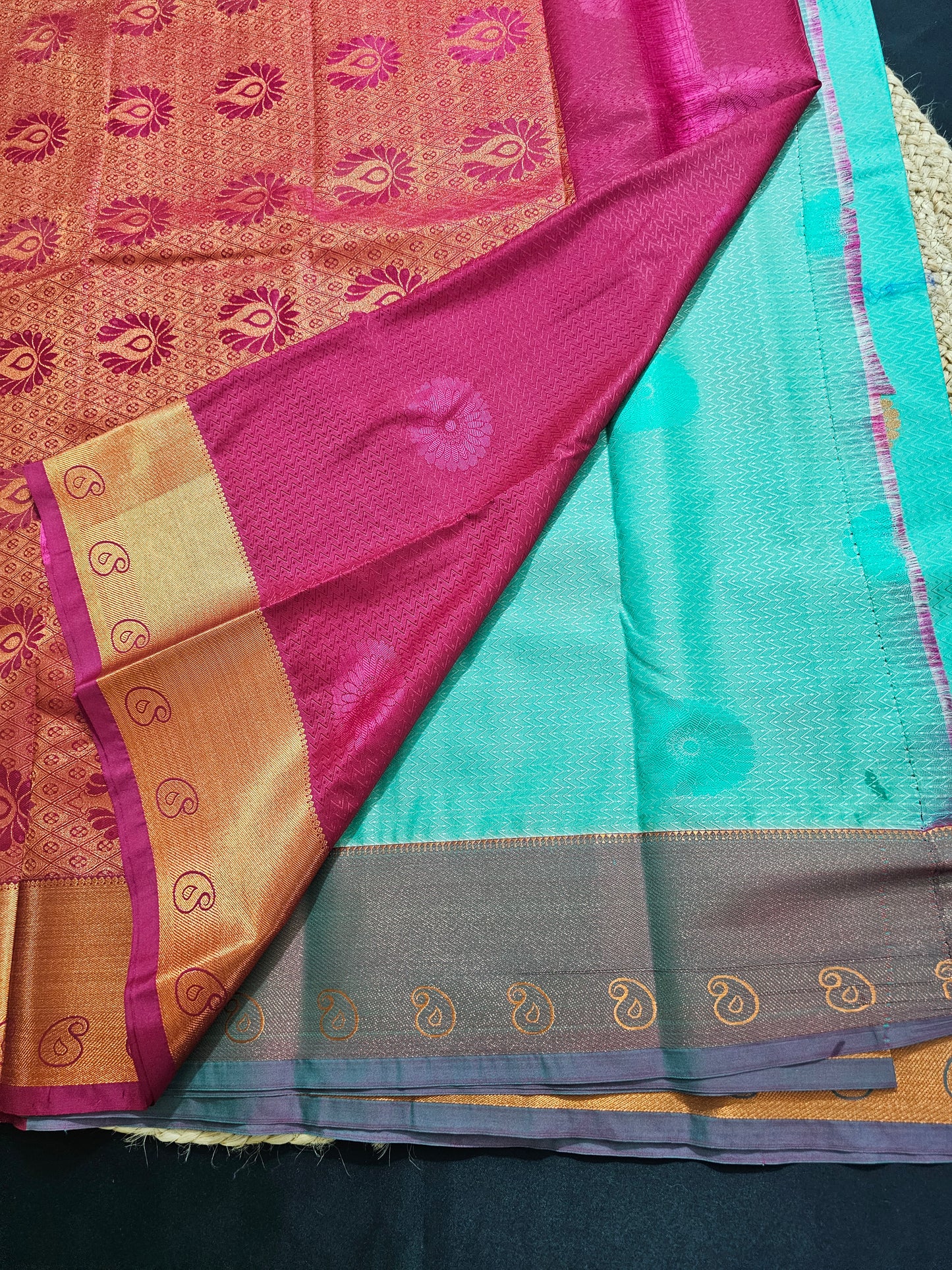 Kanchipuram bodag zari saree