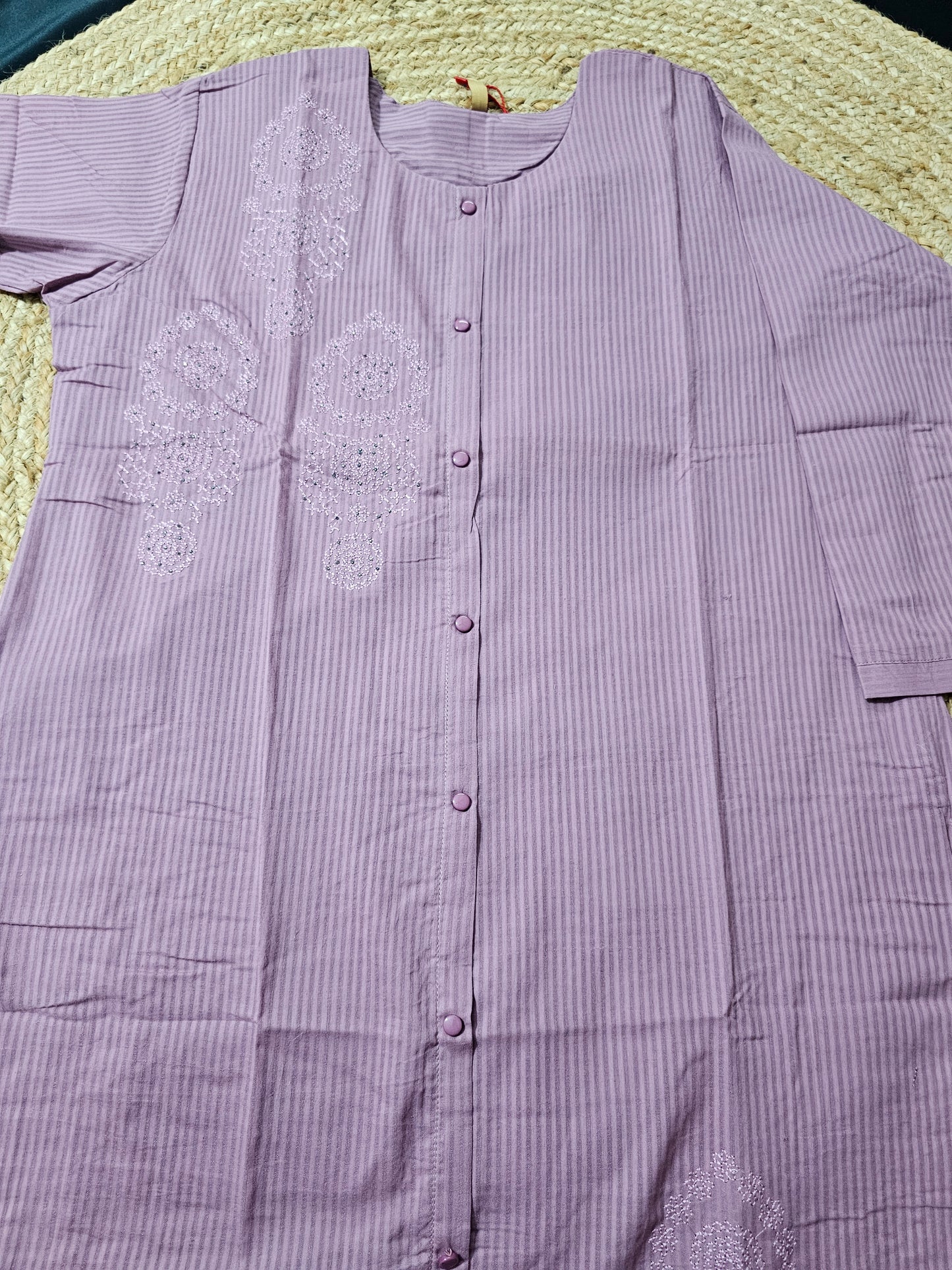 Lavender kurti