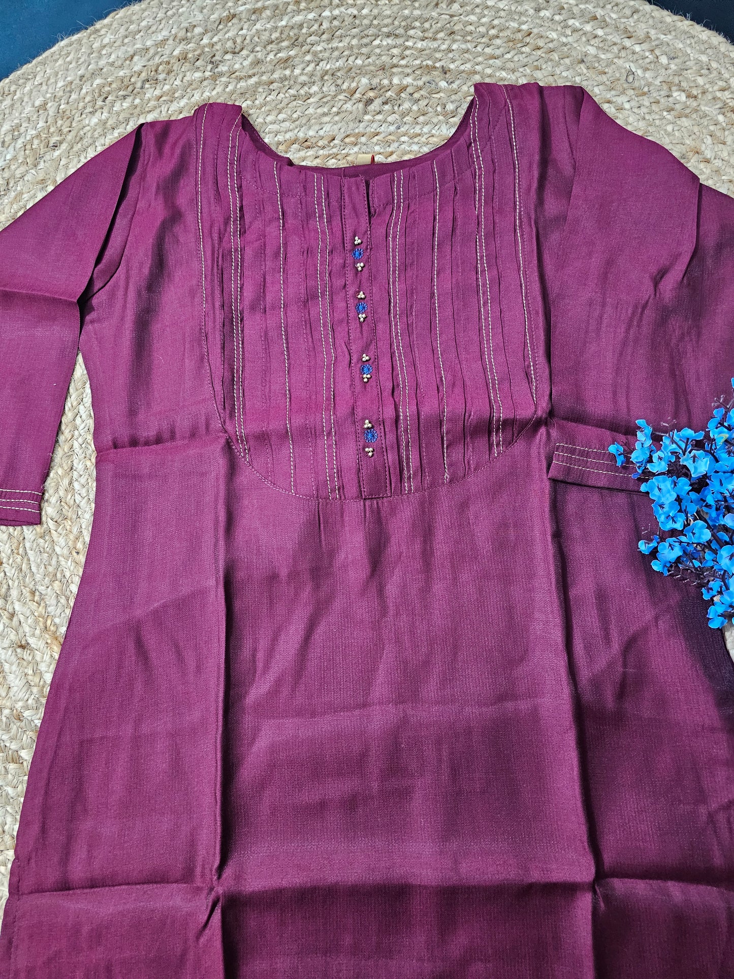 Maroon kurti