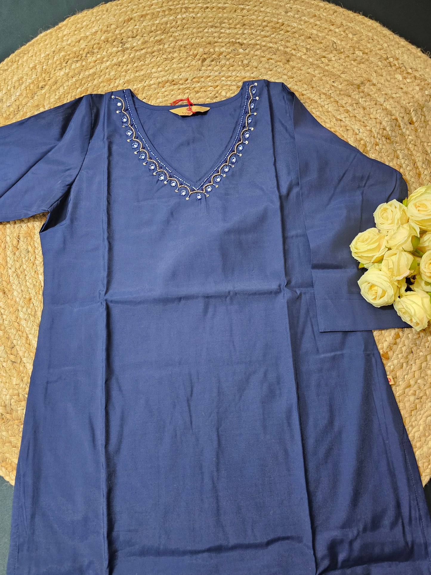 Royal blue kurti