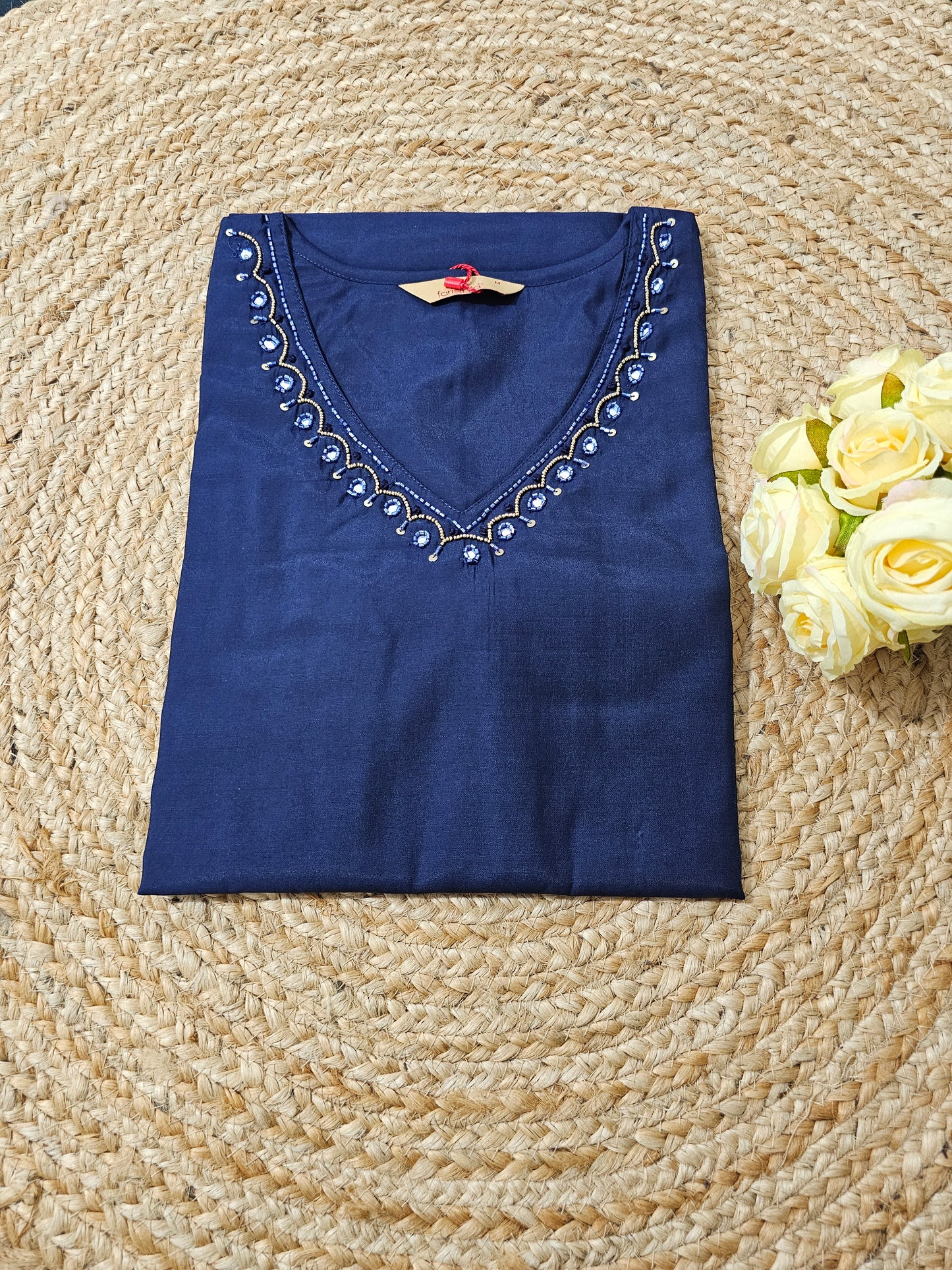 Royal blue kurti