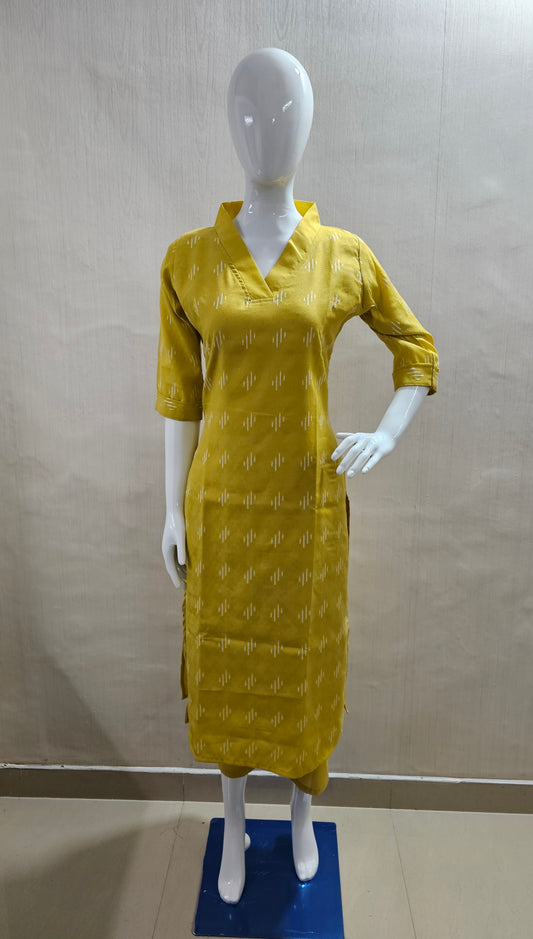 Mustard yellow co-ord set