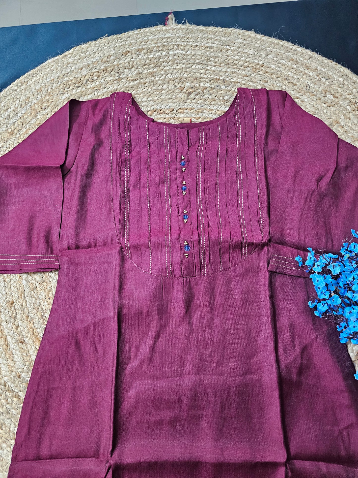 Maroon kurti