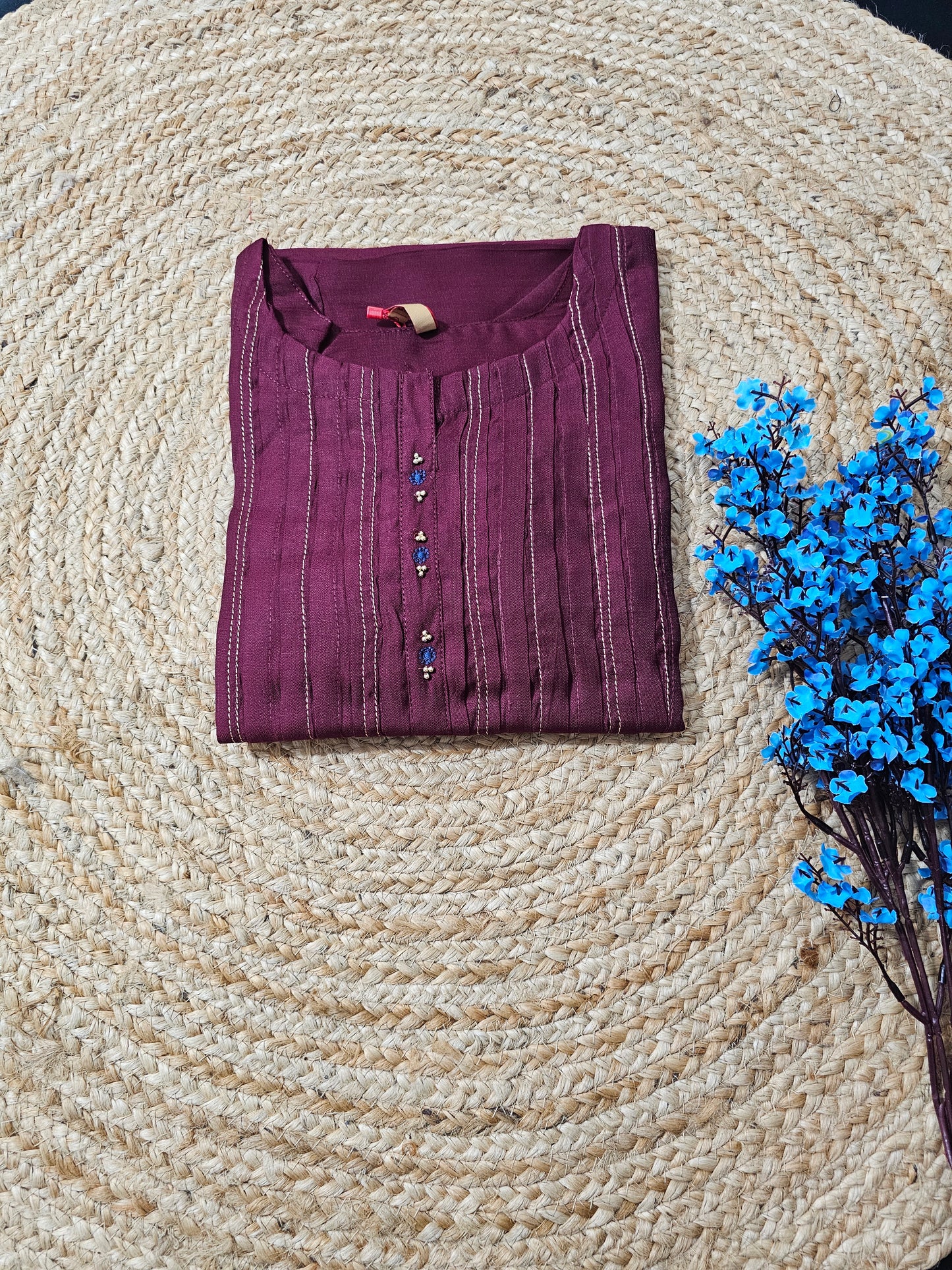 Maroon kurti