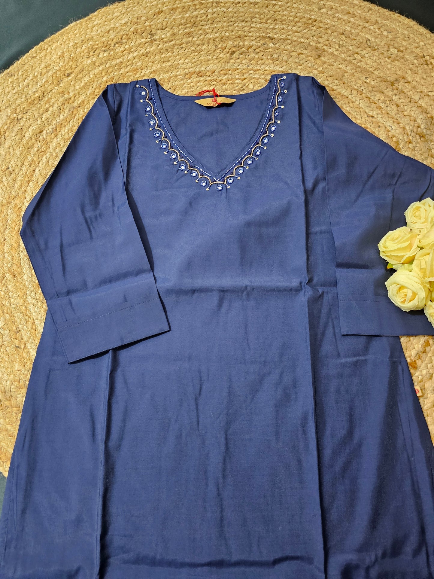 Royal blue kurti